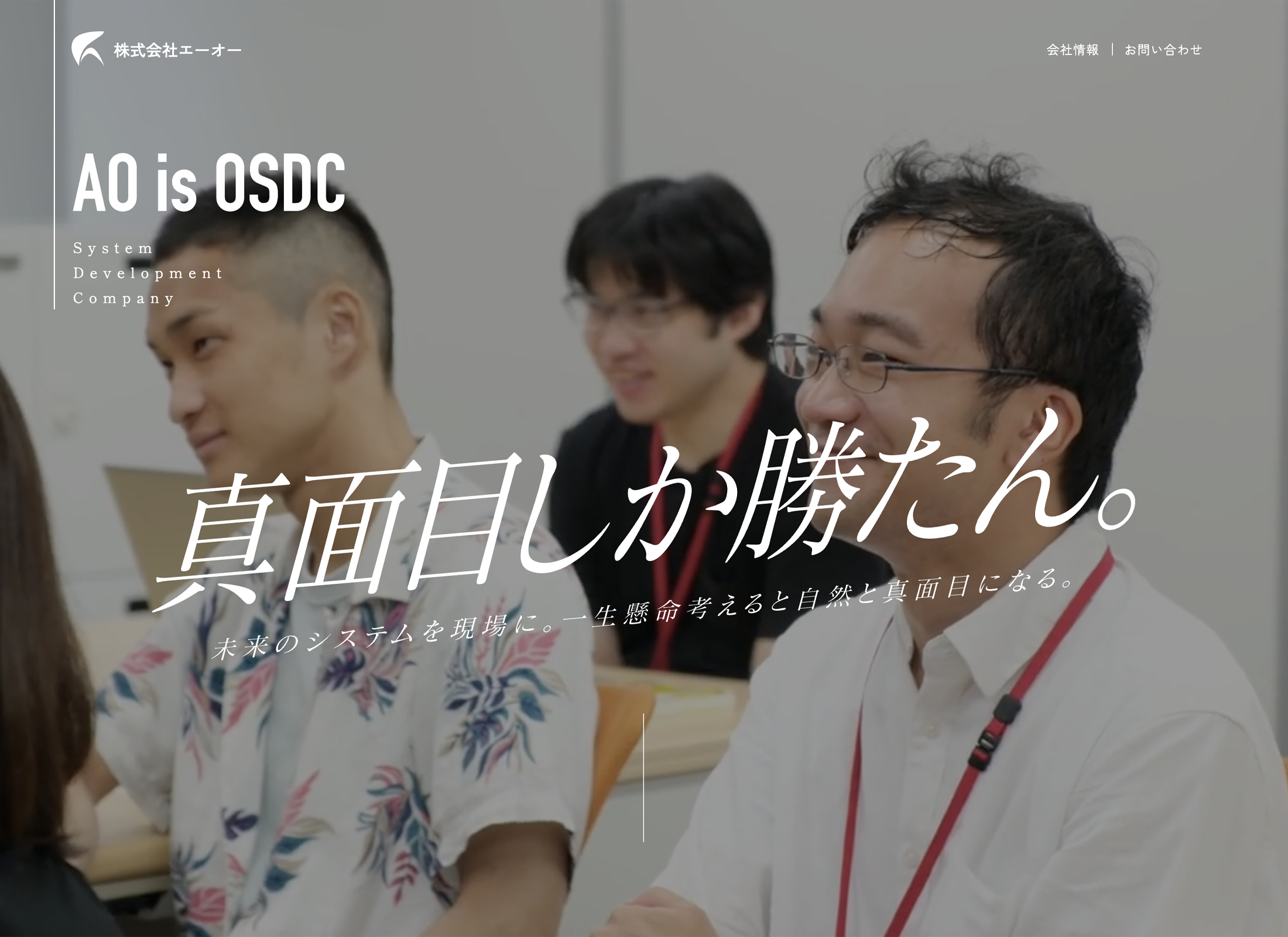 画像4175：システム開発会社 採用サイト